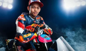 Veda Ega Pratama Raih Posisi 8 di Moto3 Catalunya, Manajer Honda Team Asia Puji Semangatnya
