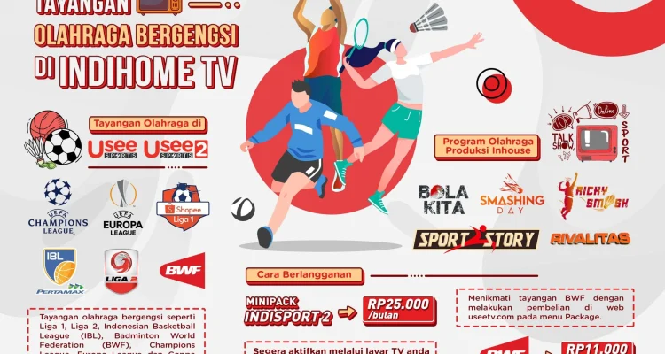 Vidio Hadirkan Berbagai Pertandingan Olahraga Bergengsi