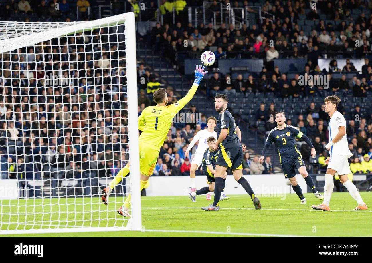 Angus Gunn Jadi Pahlawan Scotland, Simulasi EA FC 26 Prediksi Hasil Skor Akhir