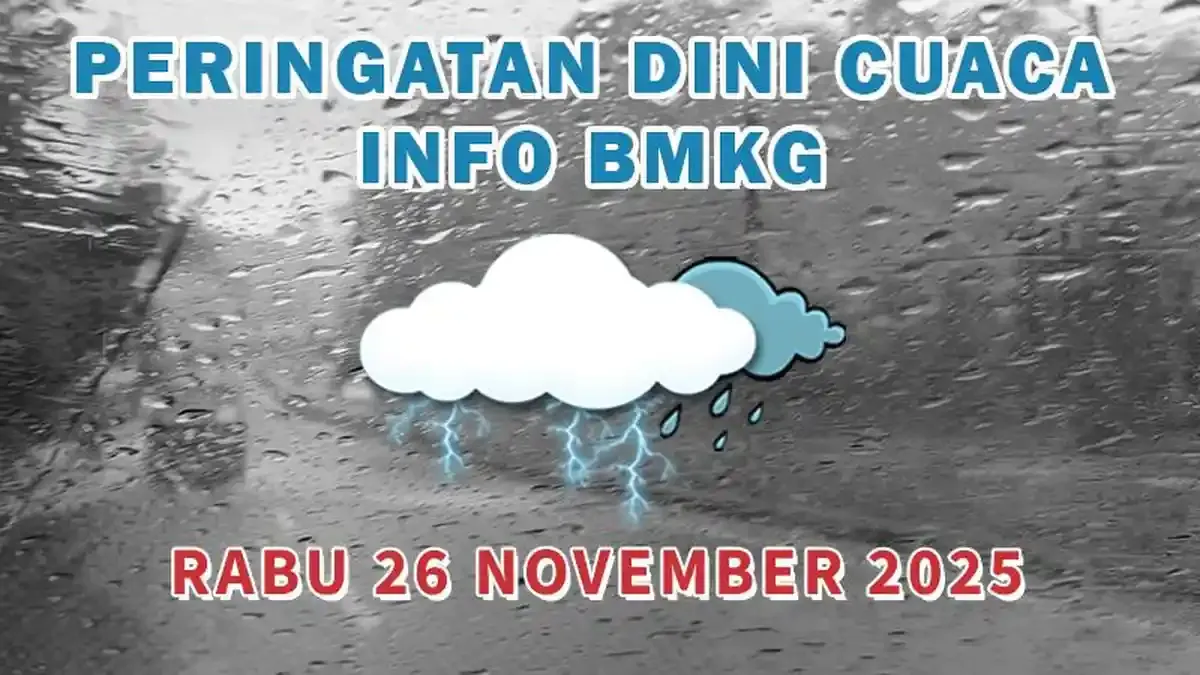 BMKG Rilis Peringatan Dini: Hujan Lebat dan Angin Kencang Mengancam Wilayah Indonesia