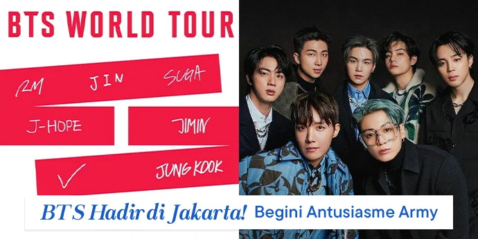 BTS World Tour: Antusiasme ARMY dan Persiapan Kota