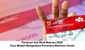 Cek Bansos: Panduan Registrasi, Cek Penyaluran, dan Ubah Desil untuk Menerima Bantuan Sosial