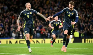 Che Adams Jadi Sorotan, Wolves dan Venezia Tertarik, Sementara Scotland Berjuang di Piala Dunia