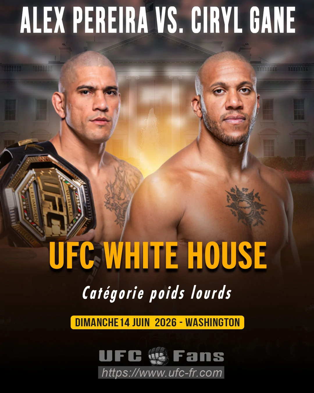 Ciryl Gane Menghancurkan Alex Pereira di UFC Freedom 250