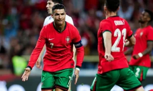 Diogo Dalot dan Cristiano Ronaldo Bintang Portugal di Piala Dunia 2026