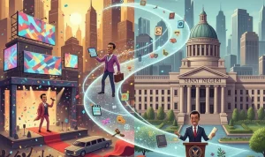 Dunia Hiburan dan Politik Bergabung: Dari TV Online hingga Pemilu