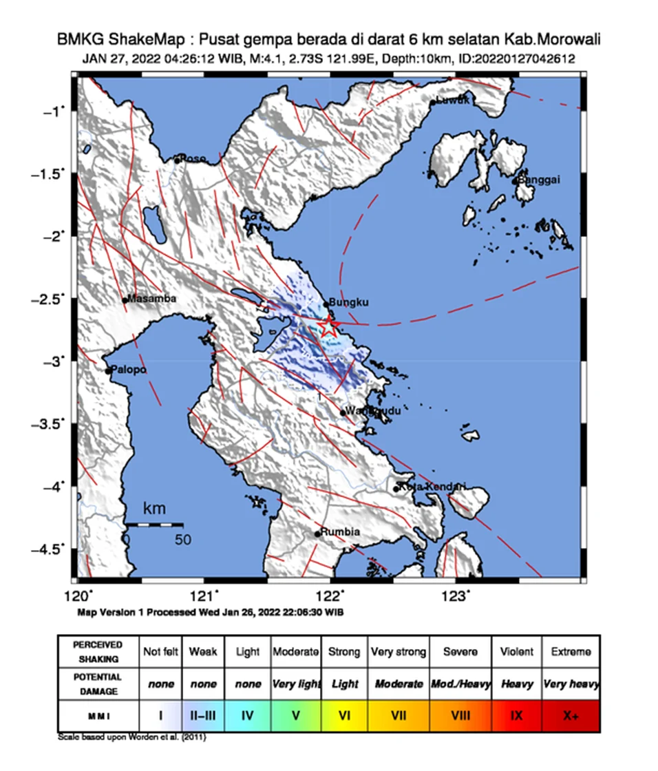 Gempa Bumi Tektonik Mengguncang Sulawesi Tengah, 8 Menara BTS Sudah Pulih