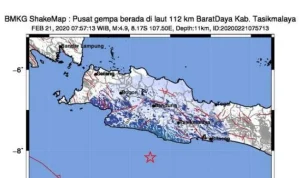 Gempa Mengguncang Indonesia: Padangsidimpuan, Tasikmalaya, dan NTB Terkena Dampak
