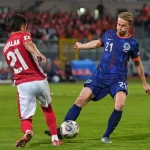 Gustaf Lagerbielke dan Cody Gakpo dalam Piala Dunia 2026
