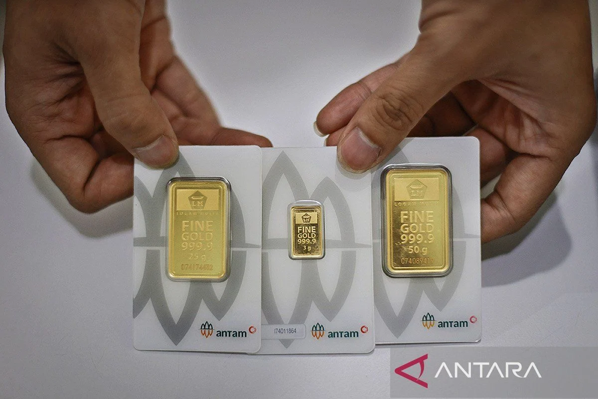 Harga Emas Antam Turun Rp 32.000 per Gram, Ini Daftar Lengkap Harga Terbaru