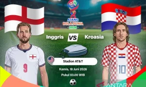 Inggris Hancurkan Kroasia 4-2 di Piala Dunia 2026: Harry Kane Jadi Pemain Kunci