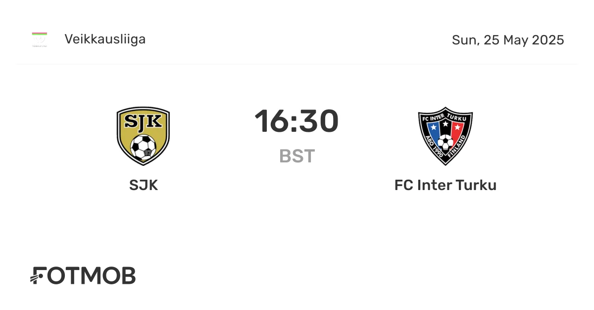 Inter Turku vs SJK: Pertandingan Seru di Veikkausliiga