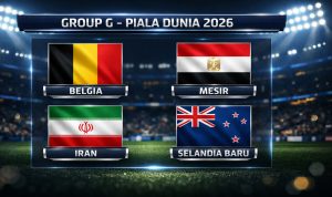 Iran dan Selandia Baru Bermain Imbang 2-2 di Piala Dunia 2026