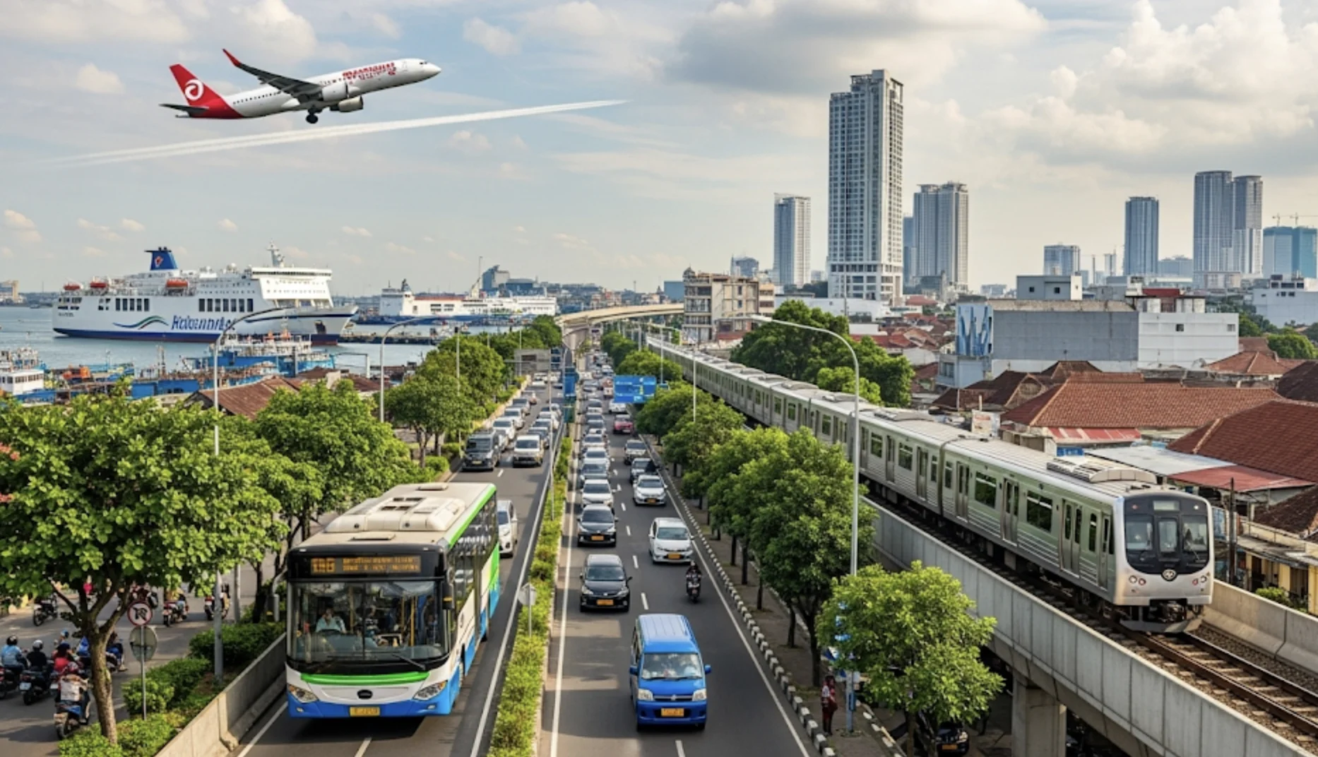 Jakarta Siap Jadi Pusat Transportasi dan Pariwisata
