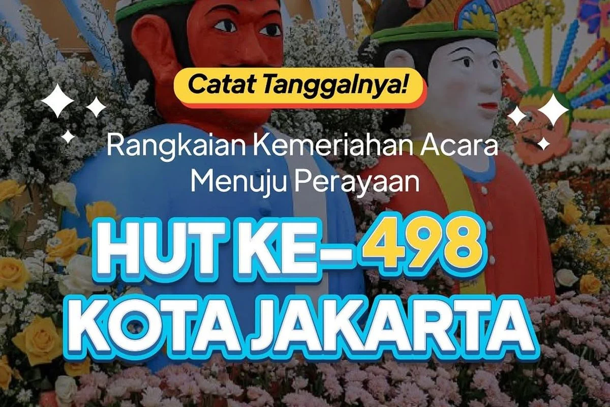 Jakarta Siap Merayakan HUT Ke-499 Dengan Berbagai Acara Menarik