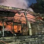 Kebakaran Hebat Melanda Pasar Tulikup Gianyar, 7 Kios Hangus
