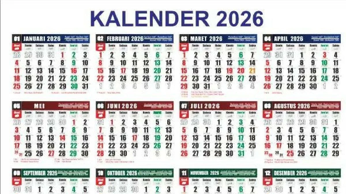Libur dan Tanggal Merah 2026: Apakah 28 Mei Termasuk Cuti Bersama?