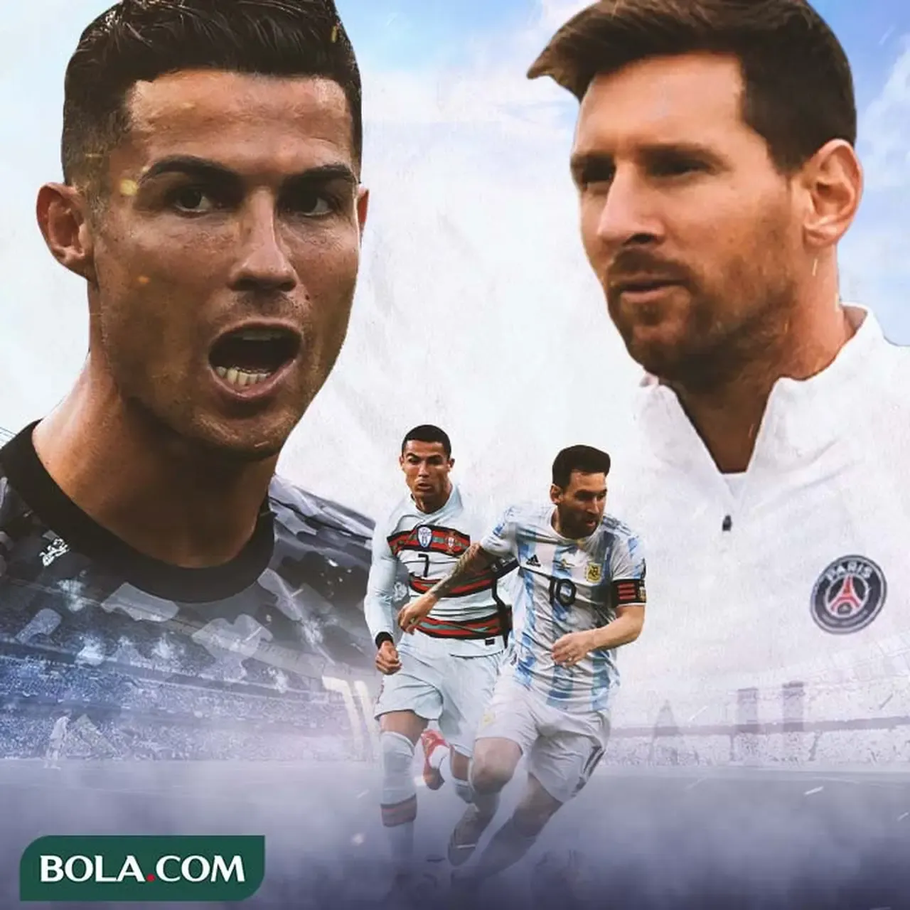 Lionel Messi dan Cristiano Ronaldo, Dua Legenda Sepak Bola yang Membuat Sejarah di Piala Dunia