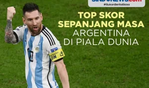Lionel Messi Pemecah Rekor Top Skor Piala Dunia Sepanjang Masa