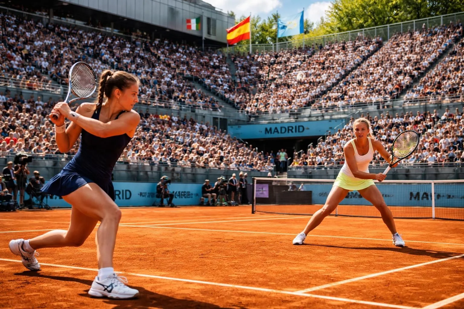 Marta Kostyuk dan Mirra Andreeva: Persaingan Sengit di Lapangan Tenis