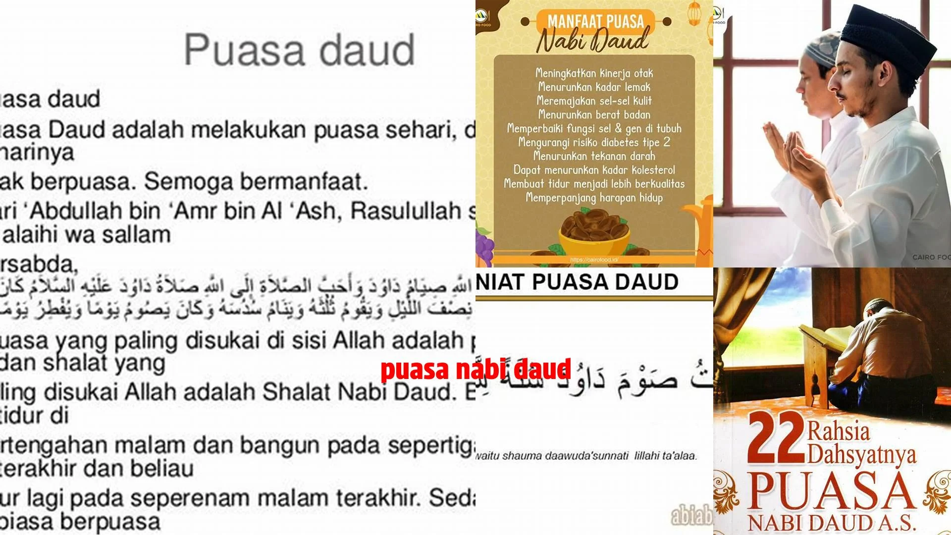 Mengenal Puasa Daud: Waktu Pelaksanaan, Keutamaan, dan Niat Lengkap