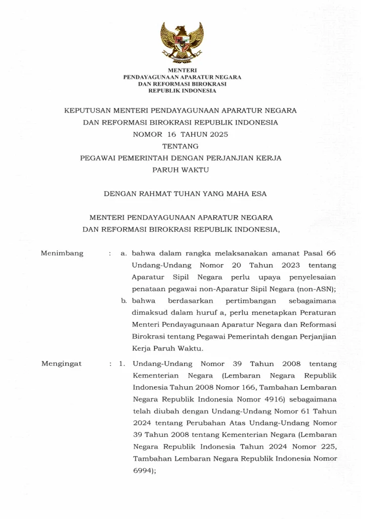 Pegawai Pemerintah dengan Perjanjian Kerja: Antara Kasus Pelecehan dan Lowongan Kerja