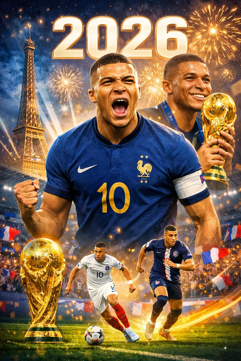 Pemain Bintang Piala Dunia 2026: Kylian Mbappe dan Neymar Siap Berlaga