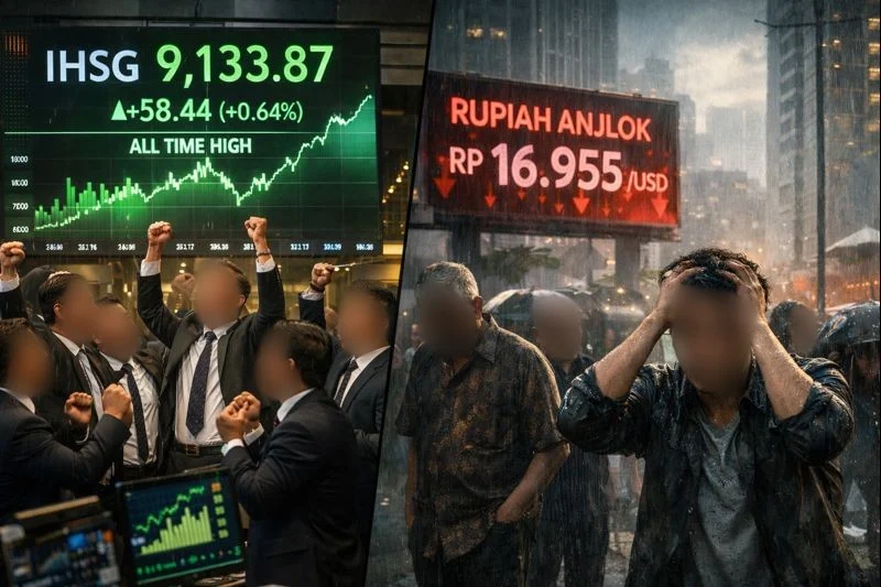 Pemerintah Diminta Jelaskan Penyebab Pelemahan IHSG dan Rupiah