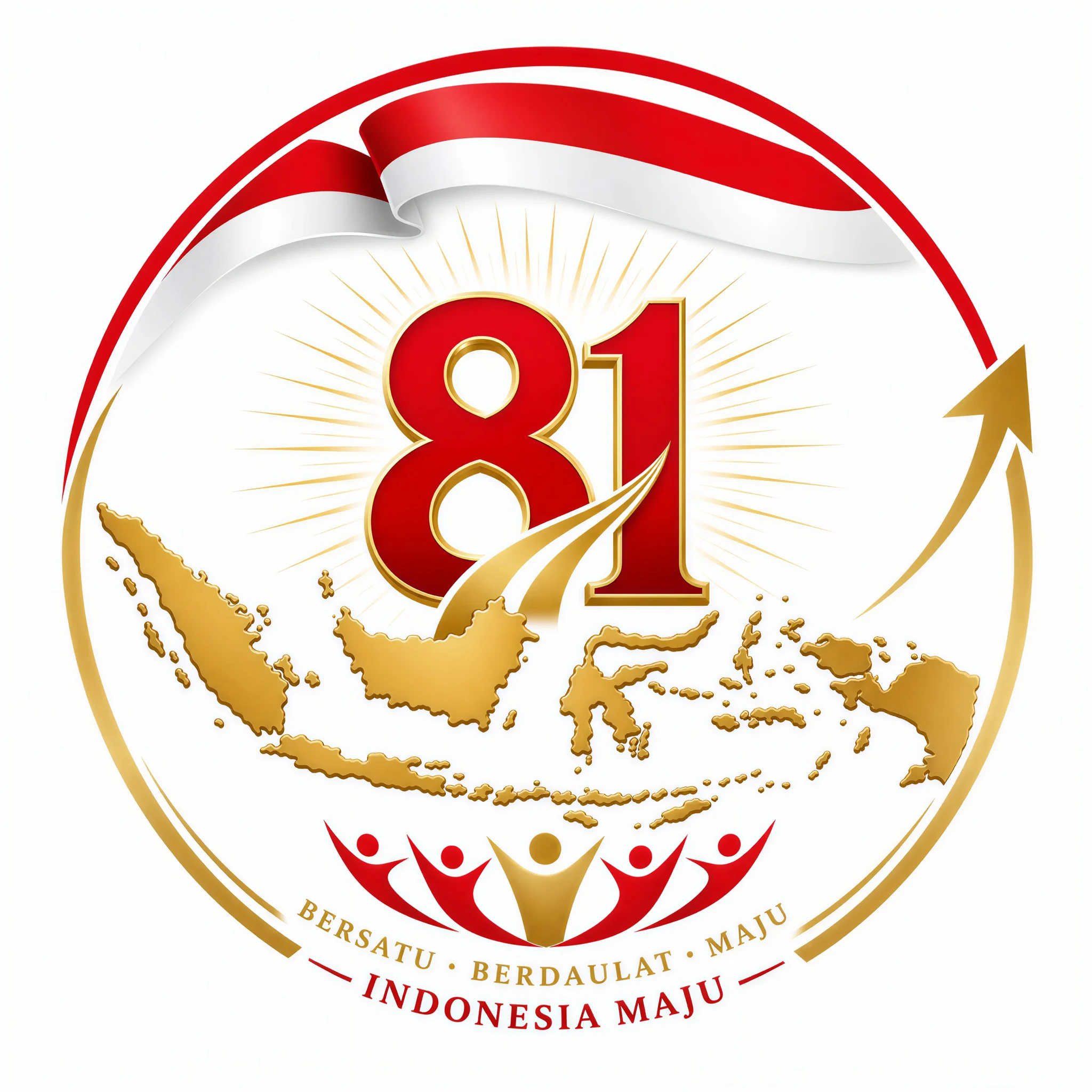 Pemerintah Resmi Luncurkan Logo HUT RI ke-81, Simbol Kedaulatan Rakyat dan Persatuan Bangsa