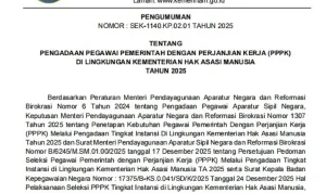 Pendaftaran PPPK Sekolah Rakyat 2026 Dibuka, Ini Persyaratan dan Cara Daftar