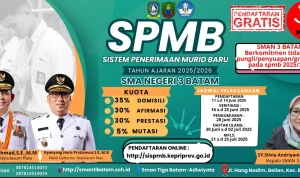 Pendaftaran SPMB Batam 2026: Proses dan Jadwal Lengkap