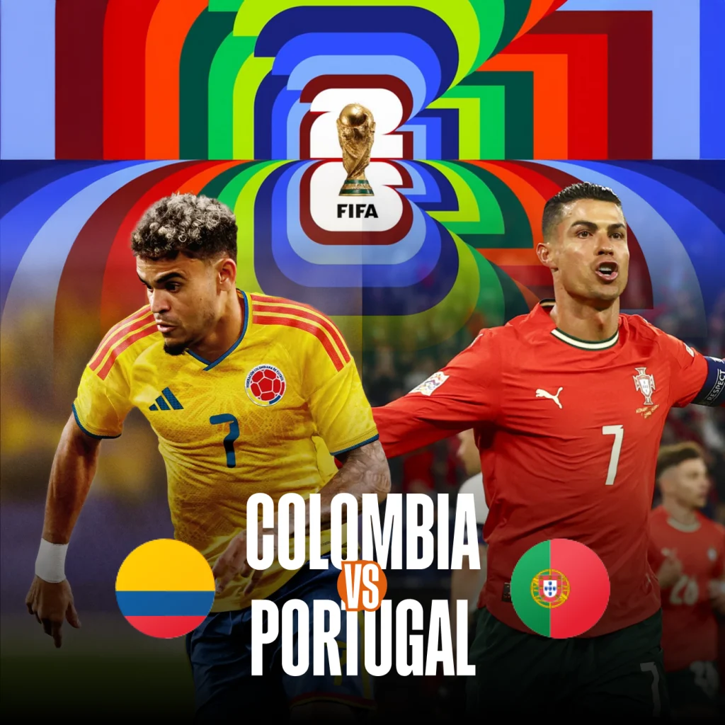 Pertandingan Sengit Kolombia vs Portugal Berakhir Imbang di Piala Dunia 2026