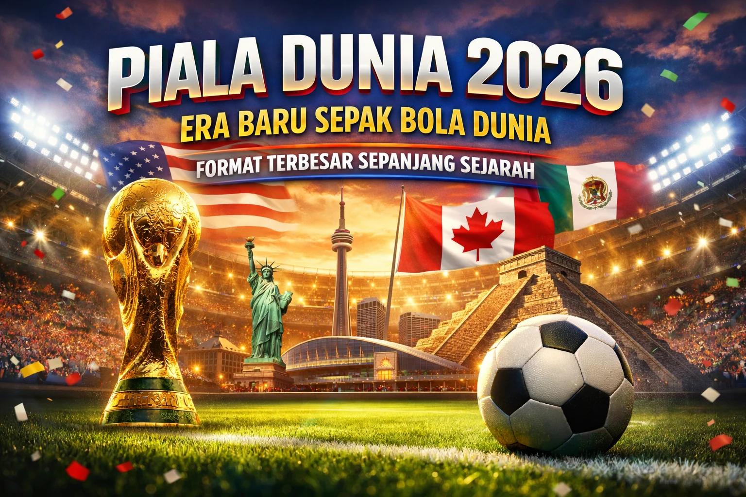 Pertandingan Sepak Bola Dunia 2026: Peluang Taruhan dan Promosi Menarik