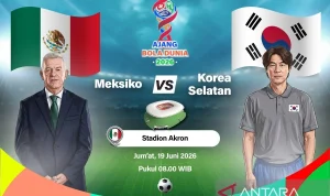 Piala Dunia 2026: Pertandingan Sengit Meksiko vs Korea Selatan, Prediksi dan Link Live Streaming