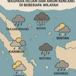Prakiraan Cuaca Hari Ini: Waspada Hujan Ringan dan Angin Kencang di Berbagai Daerah