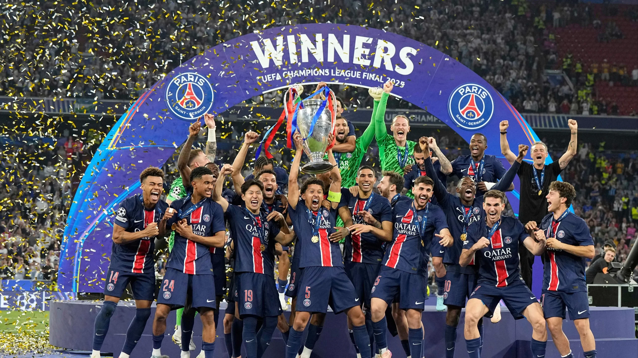 PSG Menjuarai Champions League Lagi, Arsenal Kandas di Adu Penalti