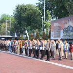 Ratusan Calon Warga PSHT Dilantik Saat Suroan, Polres Gresik Siaga Satu
