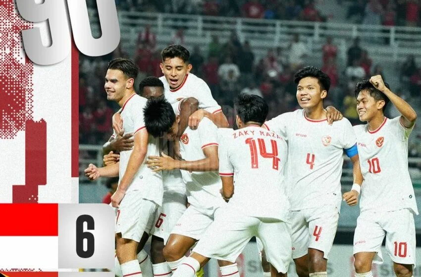 Tim Nasional Indonesia U-19 Menang Telak Atas Timor Leste U-19, Tapi Menghadapi Masalah Lampu Padam di Stadion