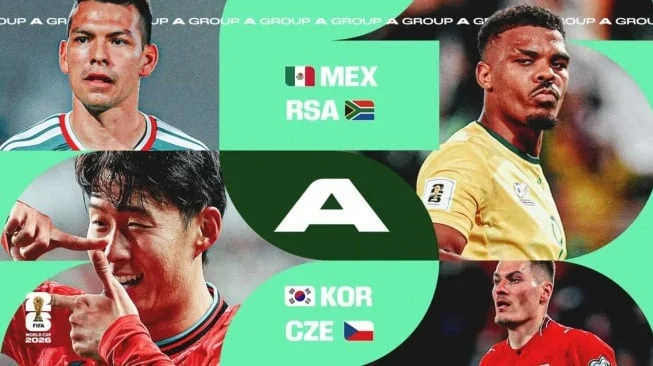 Timnas Afrika Selatan Siap Hadapi Republik Ceko di Piala Dunia 2026