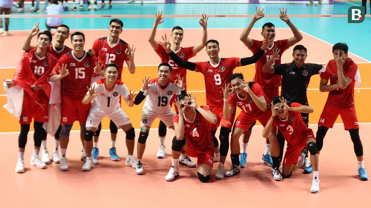 Timnas Voli Putra Indonesia Raih Gelar Juara Piala Asia AVC 2026, Naik ke Peringkat 43 Dunia