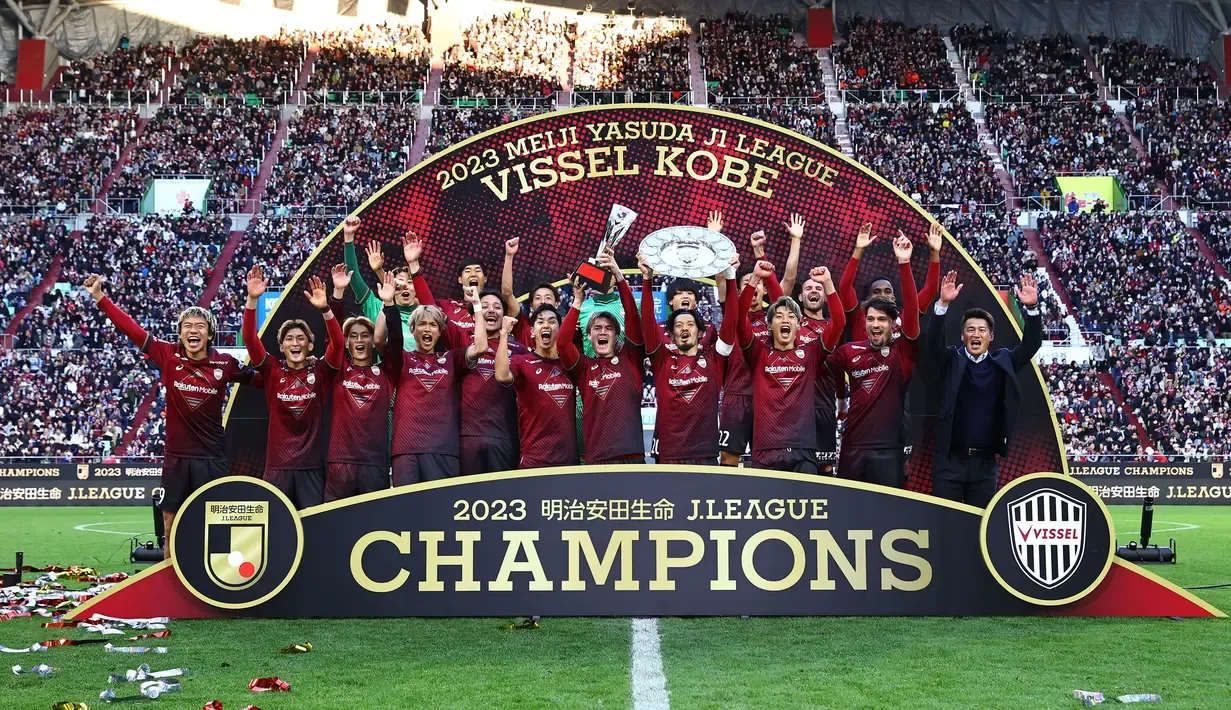 Vissel Kobe Dinobatkan sebagai Juara '100 Year Vision League' Setelah Mengalahkan Kashima Antlers