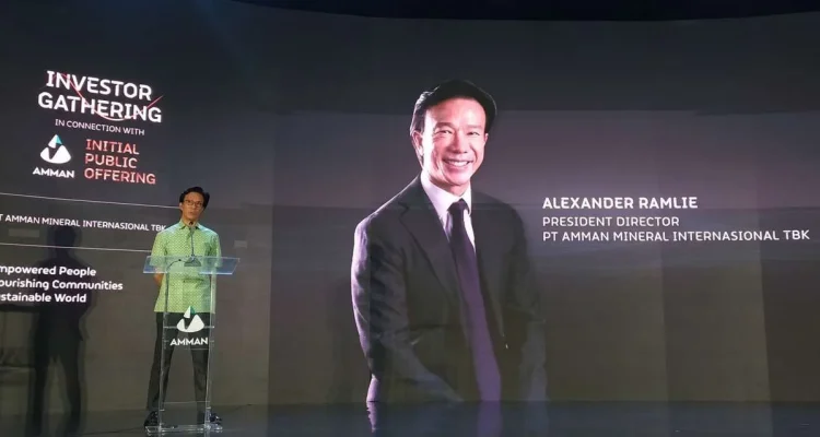 Alexander Ramlie: Transaksi Saham dan Investasi di PT Amman Mineral Internasional