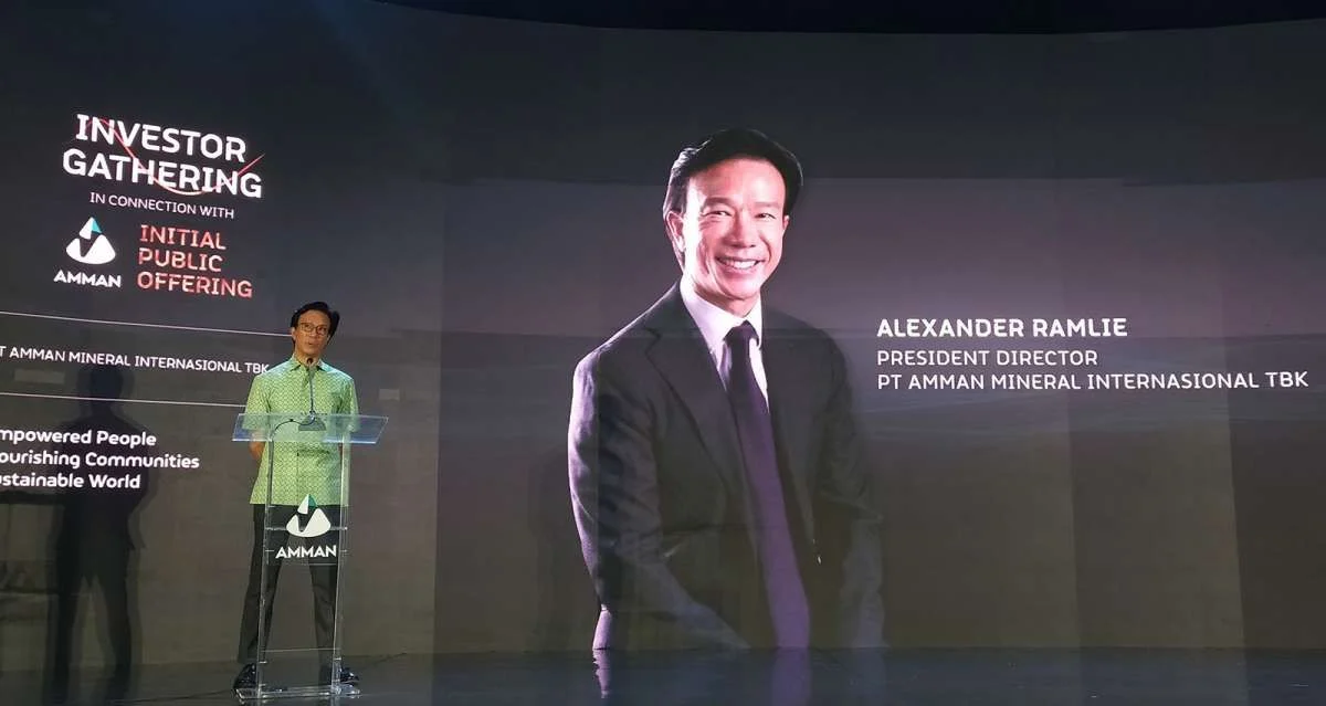 Alexander Ramlie: Transaksi Saham dan Investasi di PT Amman Mineral Internasional