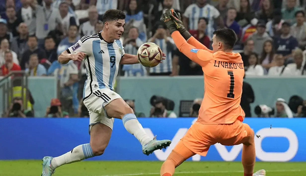 Argentina Kalahkan Swiss 3-1 di Babak Perpanjangan, Julián Álvarez Menjadi Pahlawan