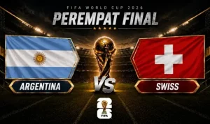 Argentina Lolos ke Semifinal Piala Dunia 2026 Setelah Mengalahkan Swiss 3-1