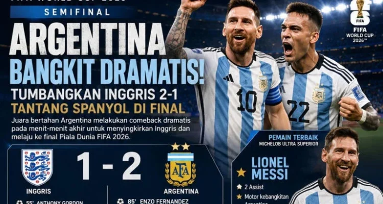 Argentina Siap Hadapi Spanyol di Final Piala Dunia 2026