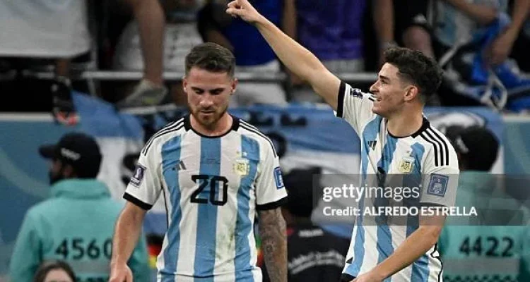 Argentina Tumbang Switzerland Berkat Gol Alexis Mac Allister dan Julian Alvarez