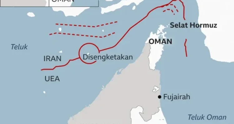 AS dan Iran Saling Serang, Apa yang Terjadi di Selat Hormuz?