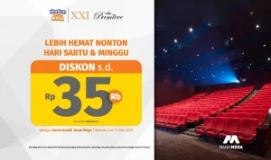 BBRI Hadirkan Promo Menarik untuk Pengalaman Nonton yang Lebih Hemat di XXI