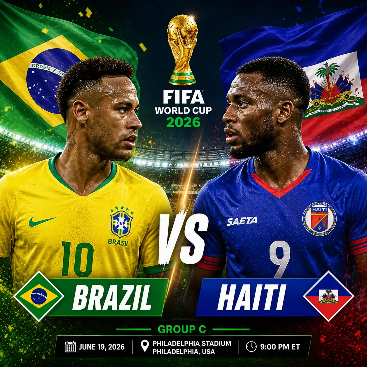 Brazil vs Haiti: Pertarungan Sengit di Piala Dunia 2026